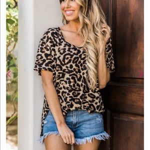 Cheetah print shirt